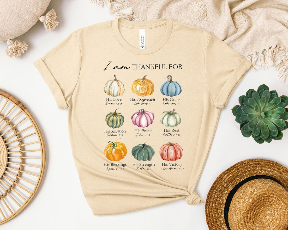 I am Thankful for Graphic Tee product image 1
