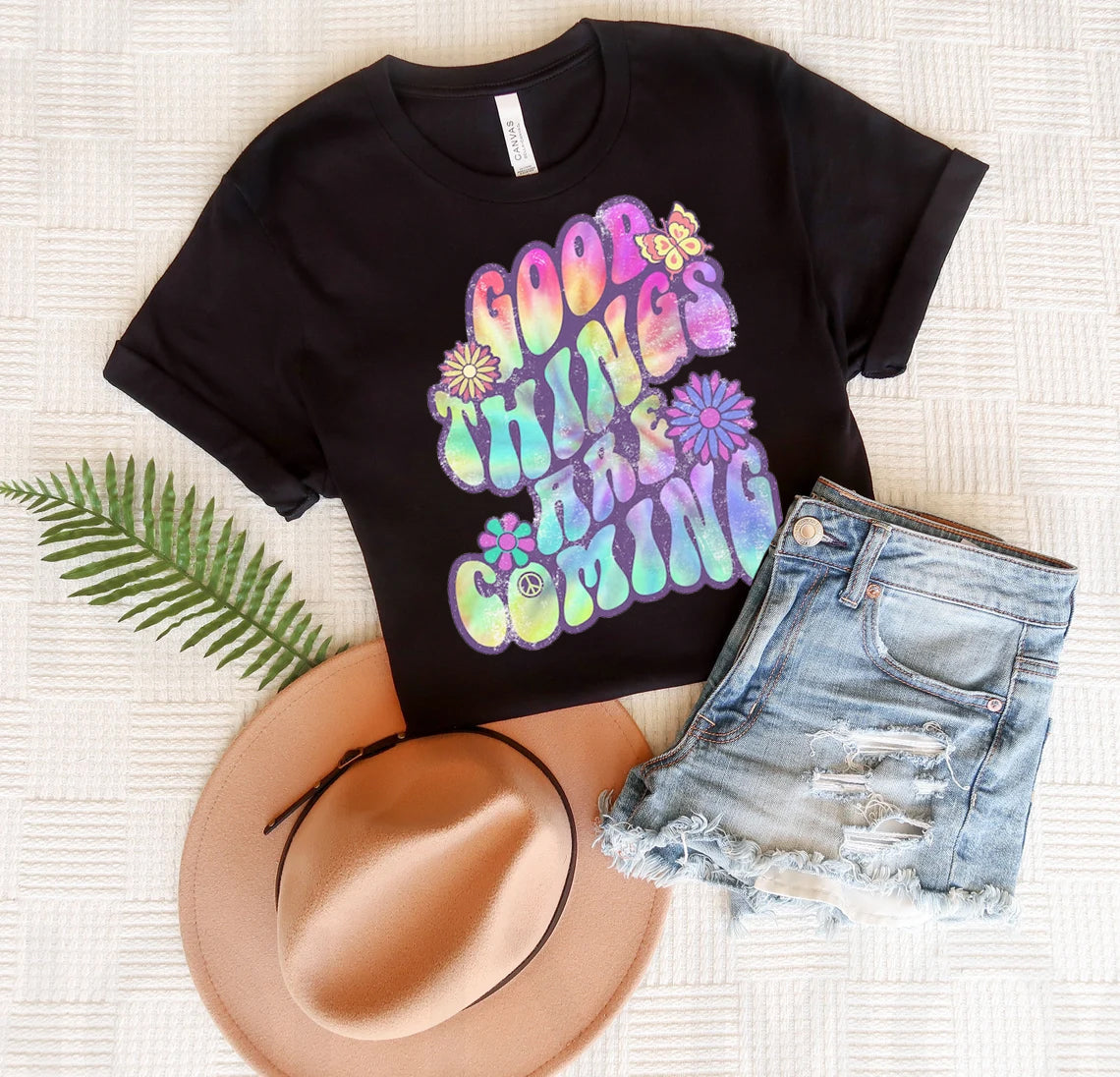 Good Things are Coming Graphic Tee product image 1