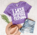 I Love Replacing My Feelings with New Tattoos Graphic Tee product image 1