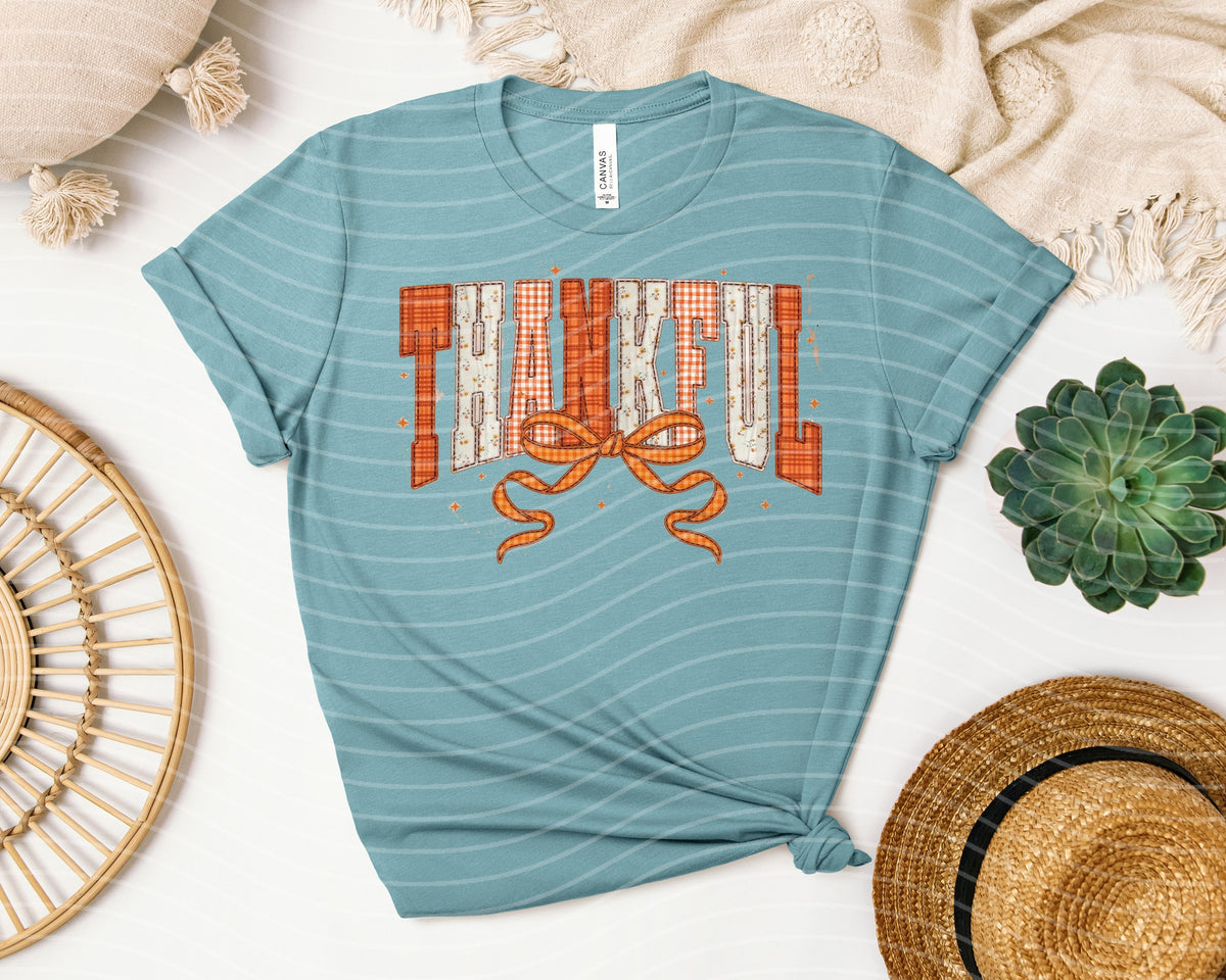 Thankful Plaid Graphic Tee product image 2