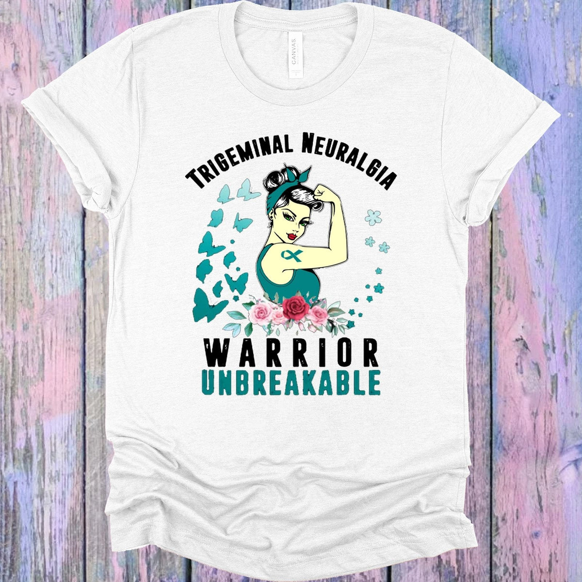 Trigeminal Neuralgia Warrior Graphic Tee product image 1
