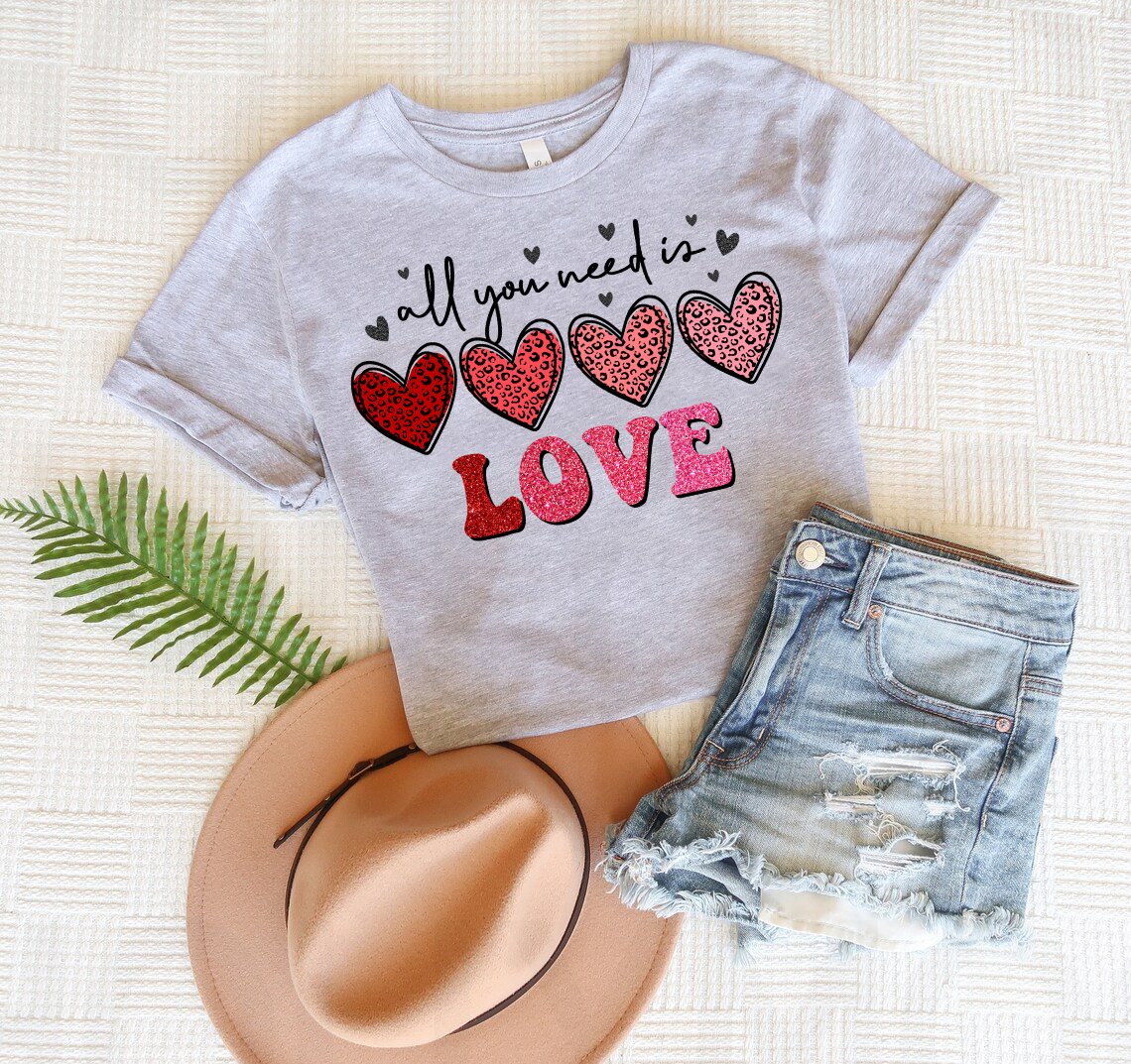 All You Need is Love Graphic Tee product image 2