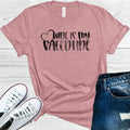Wine is My Valentine Graphic Tee product image 1
