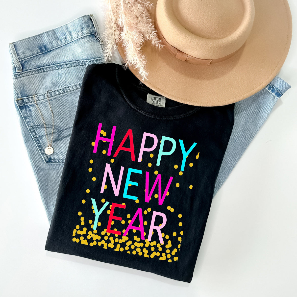 Happy New Year Graphic Tee product image 1