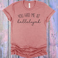You Had Me at Hallelujah Graphic Tee product image 1