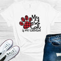 My Cat is My Valentine Graphic Tee product image 1