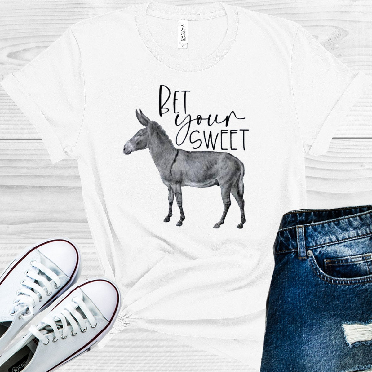 Bet Your Sweet Donkey Graphic Tee product image 1