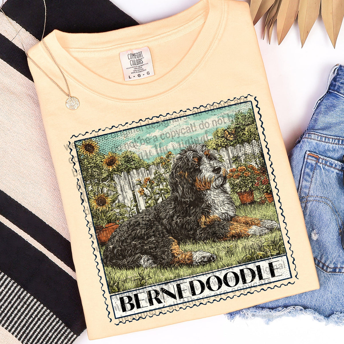 Bernedoodle Graphic Tee product image 1