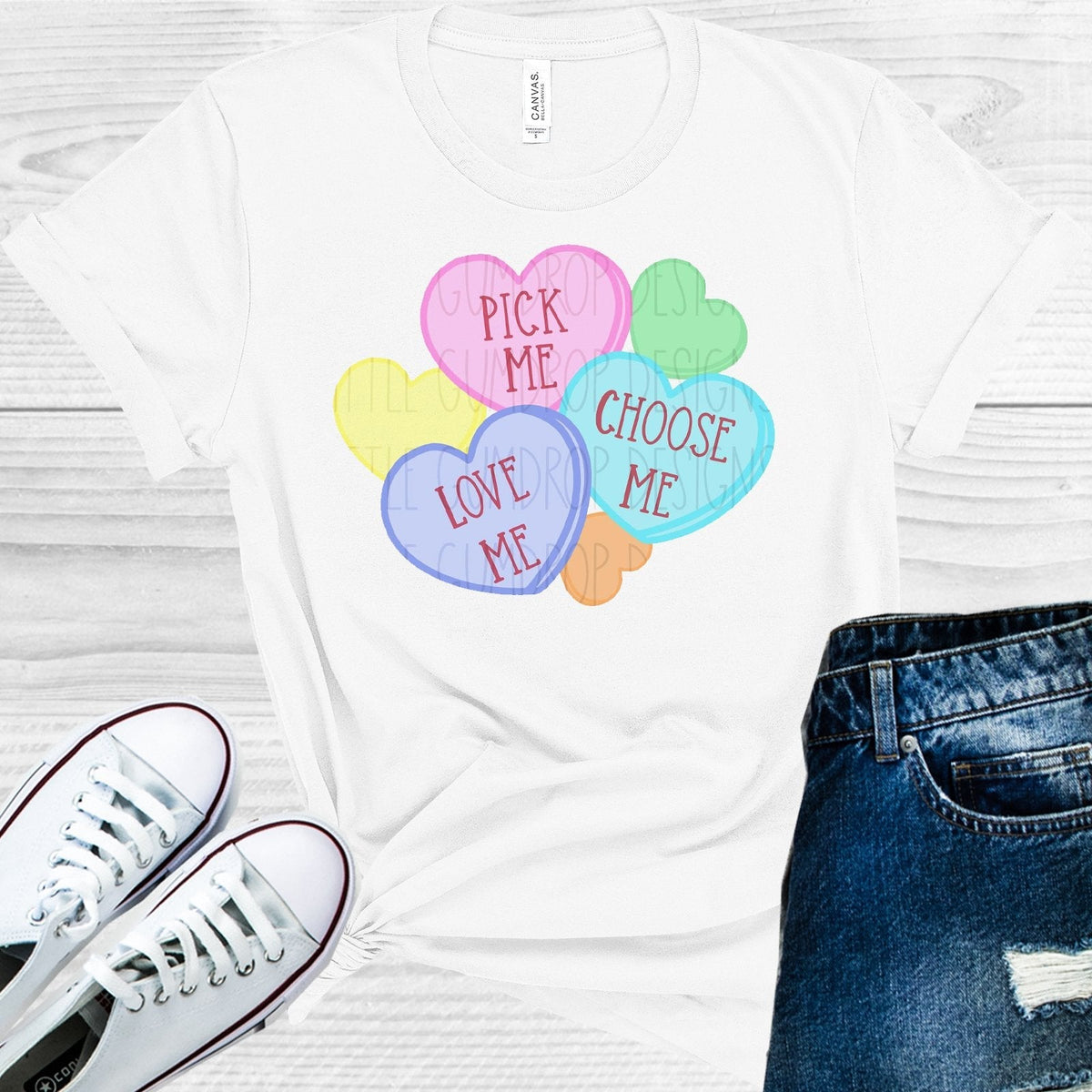Pick Me Choose Me Love Me Graphic Tee product image 1
